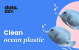 Clean ocean plastic